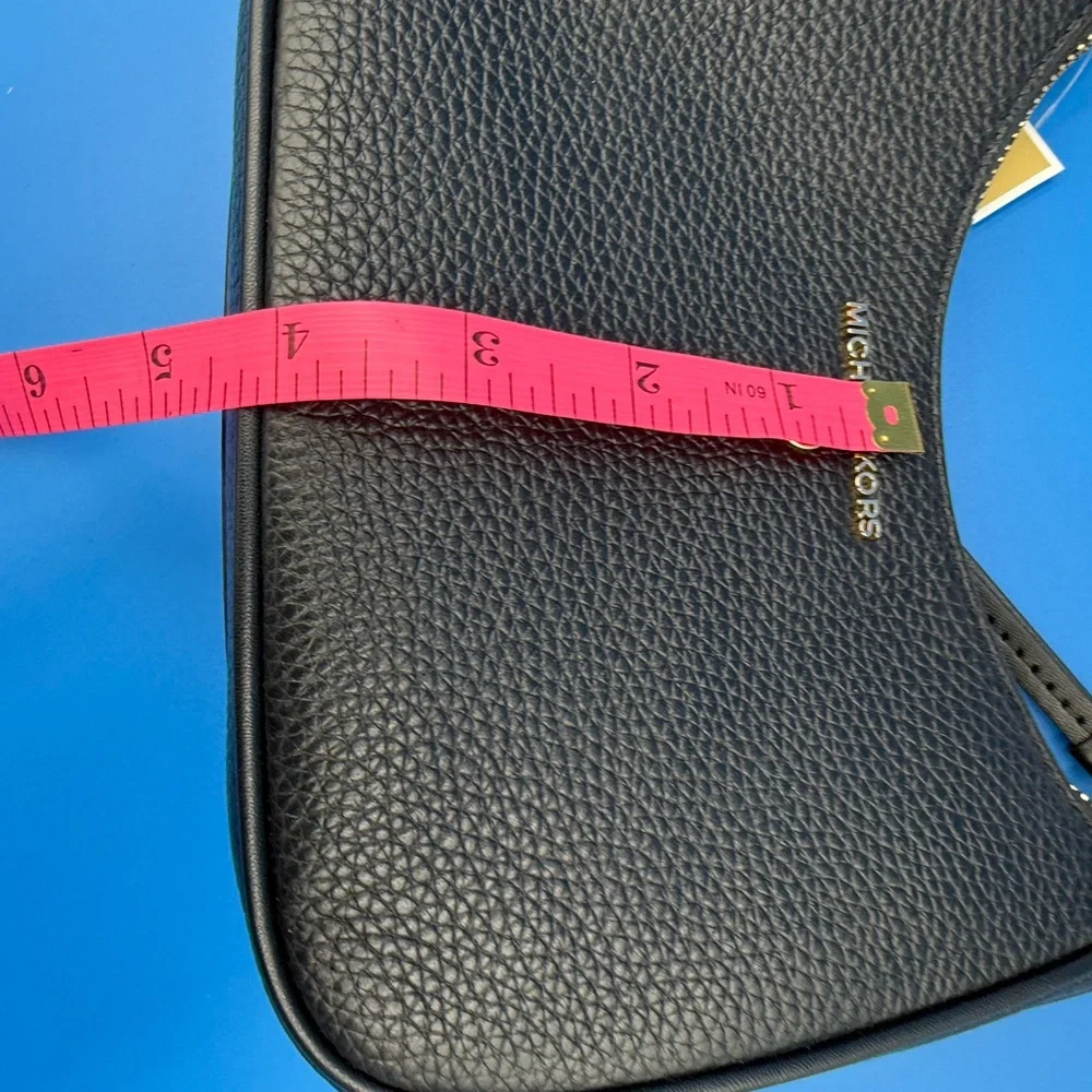 Michael Kors Black Pebbled Leather Shoulder Bag NWT. - Picture 8 of 11